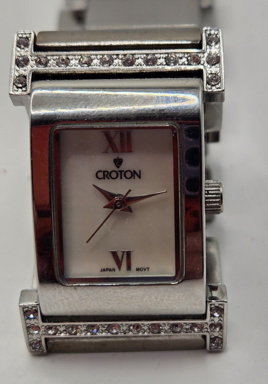 Vintage Women's Croton Watch CR207902 Japan Movement Quartz Needs Battery